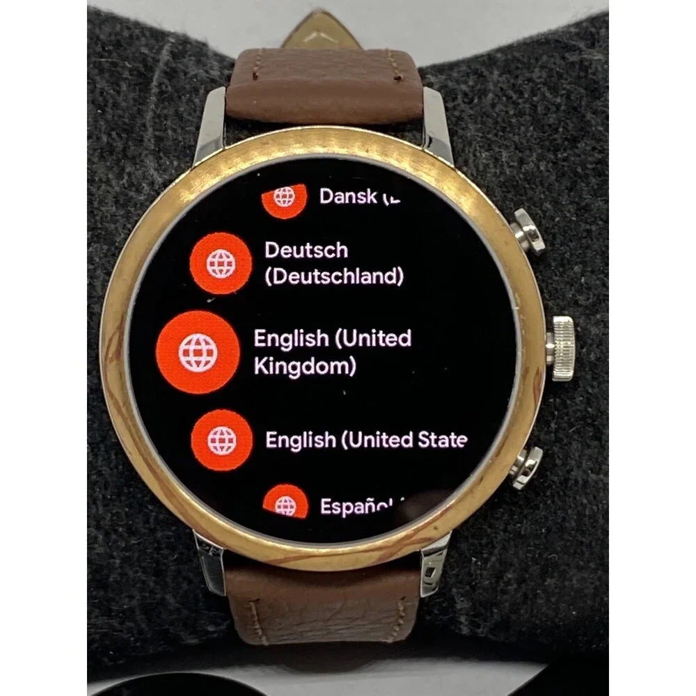 Fossil Gen 4 Authentic Digital Dial Smart Watch Custom Band FTW6016 LT339
